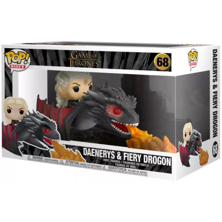 Funko Pop - 68 - Game of Thrones : Daenerys & Fiery Drogon