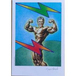 Livre Tonnerre de Bulles - Ex-libris signé par Jean Solé - Hommage à Dionnet