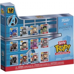 Funko Pop - 12 Pack - The Infinity Saga [Marvel] : Bitty Pop Collector Pack 12