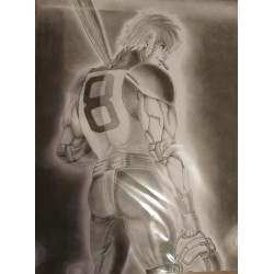 Autographe de l'artiste Ylh Drawing - Cobra - Le pirate de l'espace - Au Paris Manga 2025
