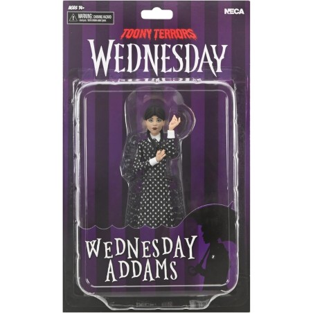 NECA Figurine Toony Terrors Wednesday Adams (Nevermore Academy) 24148