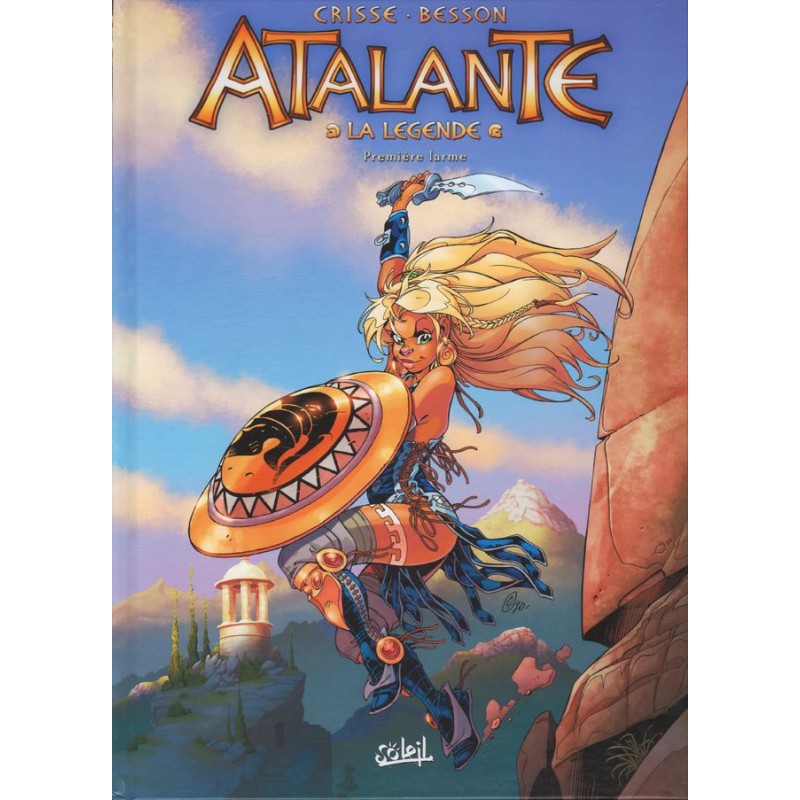 Atalante - La Légende -0- Première larme - Ex-Libris et dédicace signé par Crisse au Festi'BD à Ozoir La ferrière