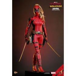 Hot Toys MMS747 Deadpool & Wolverine Collectible Action Figurine 1/6 Ladypool 30cm