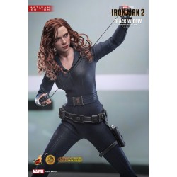 Hot Toys MMS757AE Iron Man 2 Collectible Action Figurine 1/6 Black Widow (Artisan Edition) 28cm
