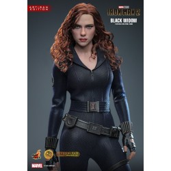 Hot Toys MMS757AE Iron Man 2 Collectible Action Figurine 1/6 Black Widow (Artisan Edition) 28cm