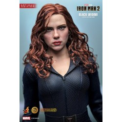 Hot Toys MMS757AE Iron Man 2 Collectible Action Figurine 1/6 Black Widow (Artisan Edition) 28cm
