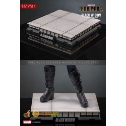 Hot Toys MMS757AE Iron Man 2 Collectible Action Figurine 1/6 Black Widow (Artisan Edition) 28cm