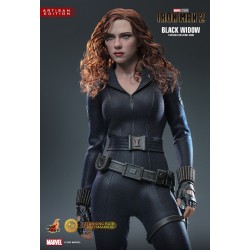 Hot Toys MMS757AE Iron Man 2 Collectible Action Figurine 1/6 Black Widow (Artisan Edition) 28cm