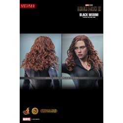 Hot Toys MMS757AE Iron Man 2 Collectible Action Figurine 1/6 Black Widow (Artisan Edition) 28cm