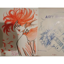 Autographe de Fairhid Zerriouh - BD Mangaka - A Mennecy 06/2025
