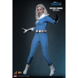 Hot Toys MMS824 Les 4 Fantastiques Premiers Pas Collectible Set 16 Invisible Woman and H.E.R.B.I.E. 16-28cm