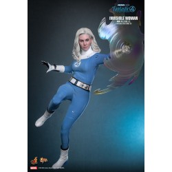Hot Toys MMS824 Les 4 Fantastiques Premiers Pas Collectible Set 16 Invisible Woman and H.E.R.B.I.E. 16-28cm