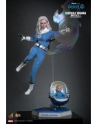 Hot Toys MMS824 Les 4 Fantastiques Premiers Pas Collectible Set 16 Invisible Woman and H.E.R.B.I.E. 16-28cm