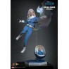 Hot Toys MMS824 Les 4 Fantastiques Premiers Pas Collectible Set 16 Invisible Woman and H.E.R.B.I.E. 16-28cm