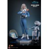 Hot Toys MMS824 Les 4 Fantastiques Premiers Pas Collectible Set 16 Invisible Woman and H.E.R.B.I.E. 16-28cm