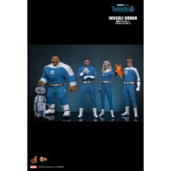 Hot Toys MMS824 Les 4 Fantastiques Premiers Pas Collectible Set 16 Invisible Woman and H.E.R.B.I.E. 16-28cm
