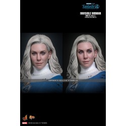 Hot Toys MMS824 Les 4 Fantastiques Premiers Pas Collectible Set 16 Invisible Woman and H.E.R.B.I.E. 16-28cm