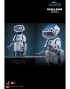 Hot Toys MMS824 Les 4 Fantastiques Premiers Pas Collectible Set 16 Invisible Woman and H.E.R.B.I.E. 16-28cm