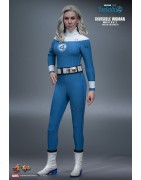 Hot Toys MMS824 Les 4 Fantastiques Premiers Pas Collectible Set 16 Invisible Woman and H.E.R.B.I.E. 16-28cm