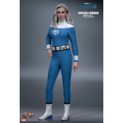 Hot Toys MMS824 Les 4 Fantastiques Premiers Pas Collectible Set 16 Invisible Woman and H.E.R.B.I.E. 16-28cm