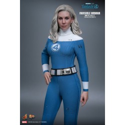 Hot Toys MMS824 Les 4 Fantastiques Premiers Pas Collectible Set 16 Invisible Woman and H.E.R.B.I.E. 16-28cm