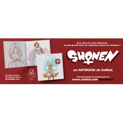Sh♀nen – Artbook - ZeMial - 500ex