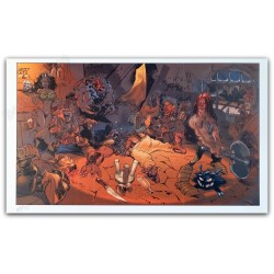 Herenguel - Krän Triptyque signé par l'auteur