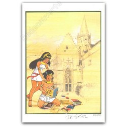 Ex-libris De Gieter - Papyrus Théti-Chéri Cathédrale BD 94/250