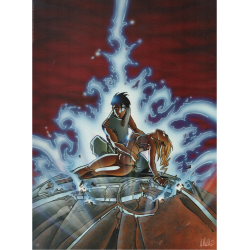 Affiche / Offset Slhoka Tirage Limite Et Signe Par Adrien Floch