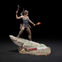 Figurine Tomb Raider de Lara Croft Survivor Era, mesure env.33cm. Produit officiel par Dark Horse.