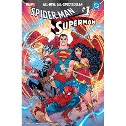 Marvel/DC: Spider-Man/Superman #1 Russell Dauterman Variant (One-Shot)