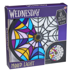 Lampe Vitrail - Série Mercredi