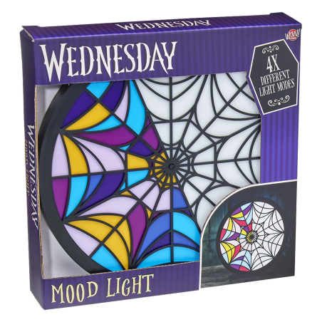 Lampe Vitrail - Série Mercredi