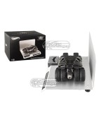 The Dark Knight Trilogy Batmobil - Thumbler with authentic BATMAN movie cape material ( avec socle et bout de cape ) 1/18