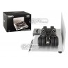 The Dark Knight Trilogy Batmobil - Thumbler with authentic BATMAN movie cape material ( avec socle et bout de cape ) 1/18