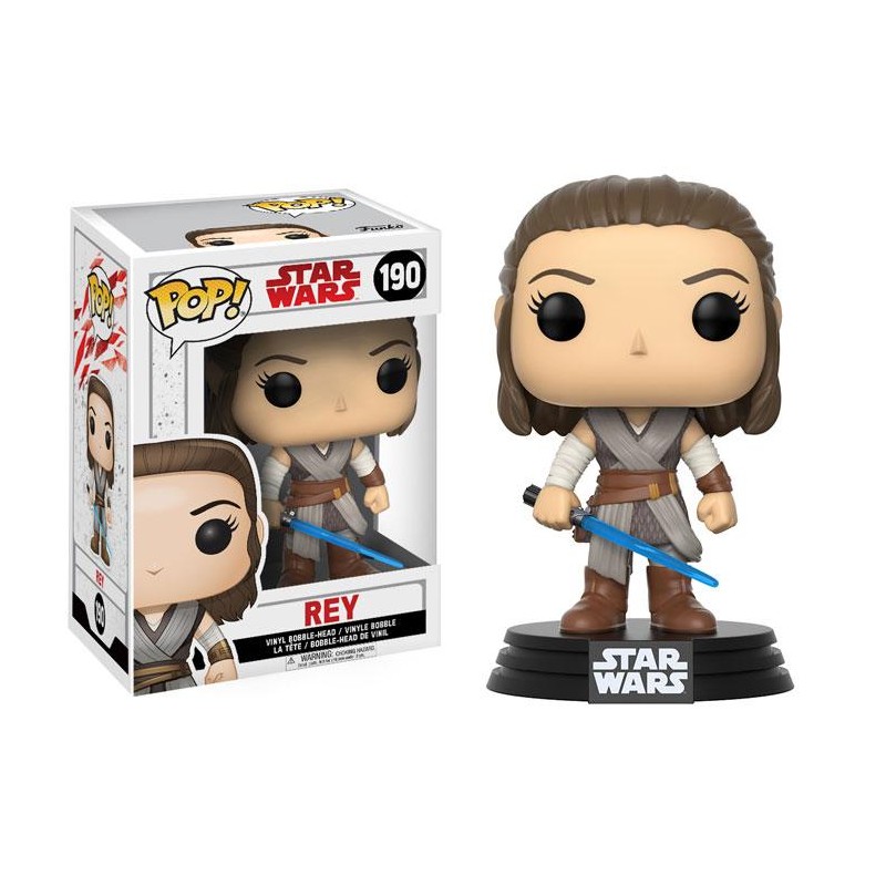 Funko Pop - 58 - Star Wars VII Le Réveil de la Force Pop! Rey Vynil Figurine