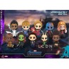 Hot Toys COSB682 Avengers Endgame Female Heroes Cosbaby (XS) Bobble-Head Collectible Set de 10 Figurines 4cm