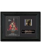 Conan Le Barbare 35 mm encadrée Film cellule affichage Signé superbe miniature de collection Arnold Schwarzenegger