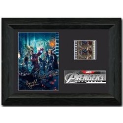 Avengers Assemble l'écran Film cellule 35 mm encadrée signé superbe miniature de collection