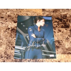 Autographe de Cobie SMULDERS Rare Signed 8" x 10" Photo Avengers Maria Hill Marvel Comics COA