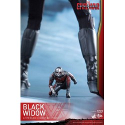 Hot Toys MMS365 Captain America Civil War Black Widow Scarlett Johansson 1/6 Collectible Figurine 28cm