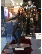 Hot Toys MMS365 Captain America Civil War Black Widow Scarlett Johansson 1/6 Collectible Figurine 28cm