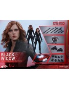 Hot Toys MMS365 Captain America Civil War Black Widow Scarlett Johansson 1/6 Collectible Figurine 28cm