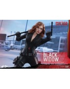 Hot Toys MMS365 Captain America Civil War Black Widow Scarlett Johansson 1/6 Collectible Figurine 28cm