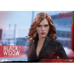 Hot Toys MMS365 Captain America Civil War Black Widow Scarlett Johansson 1/6 Collectible Figurine 28cm