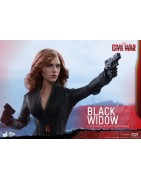 Hot Toys MMS365 Captain America Civil War Black Widow Scarlett Johansson 1/6 Collectible Figurine 28cm