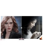 Hot Toys MMS365 Captain America Civil War Black Widow Scarlett Johansson 1/6 Collectible Figurine 28cm