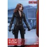 Hot Toys MMS365 Captain America Civil War Black Widow Scarlett Johansson 1/6 Collectible Figurine 28cm