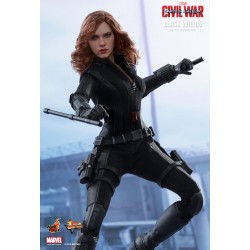 Hot Toys MMS365 Captain America Civil War Black Widow Scarlett Johansson 1/6 Collectible Figurine 28cm