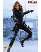 Hot Toys MMS365 Captain America Civil War Black Widow Scarlett Johansson 1/6 Collectible Figurine 28cm